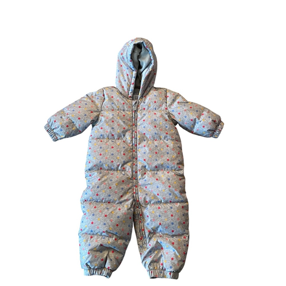 GAP Baby Snowsuit with Colorful Dots